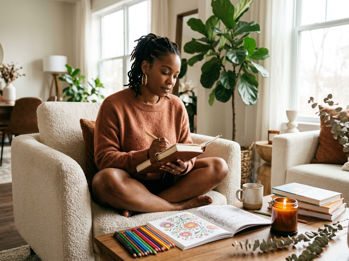 Best Gifts for Black Women Who Love Journals, Coloring, and Self-Care