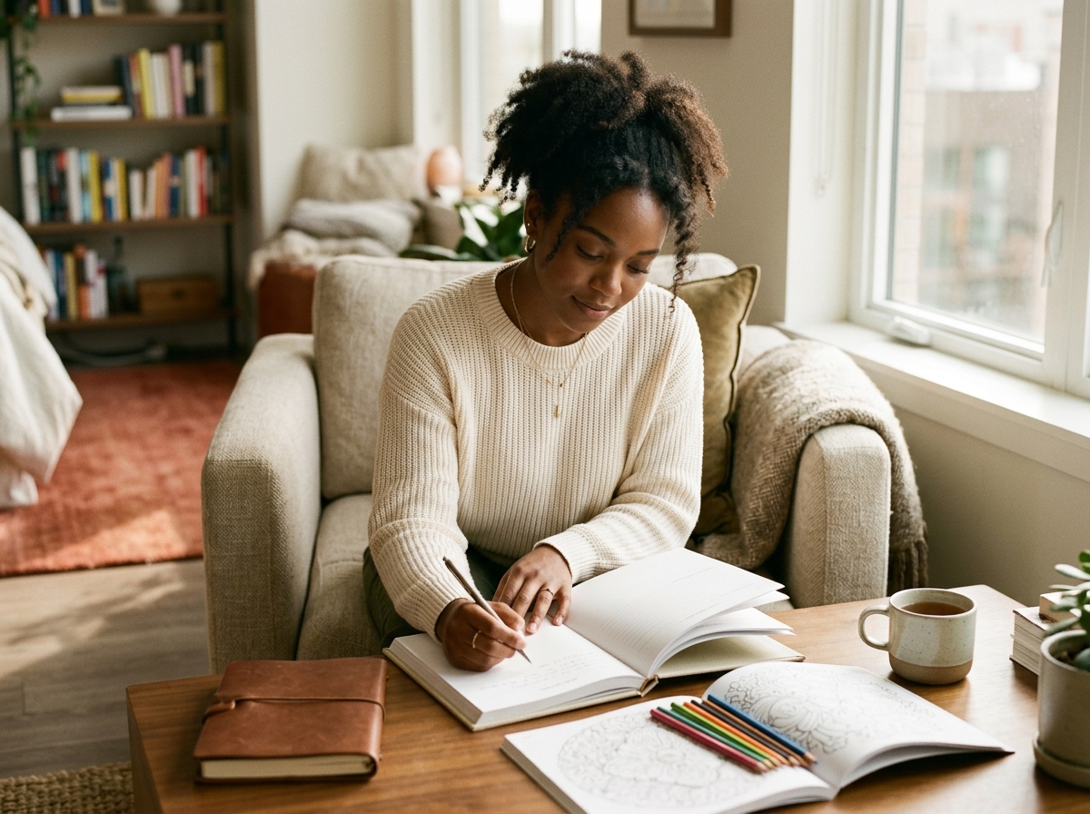 Self-Care Workbook vs Journal vs Coloring Book: Which One Fits Your Season? article image