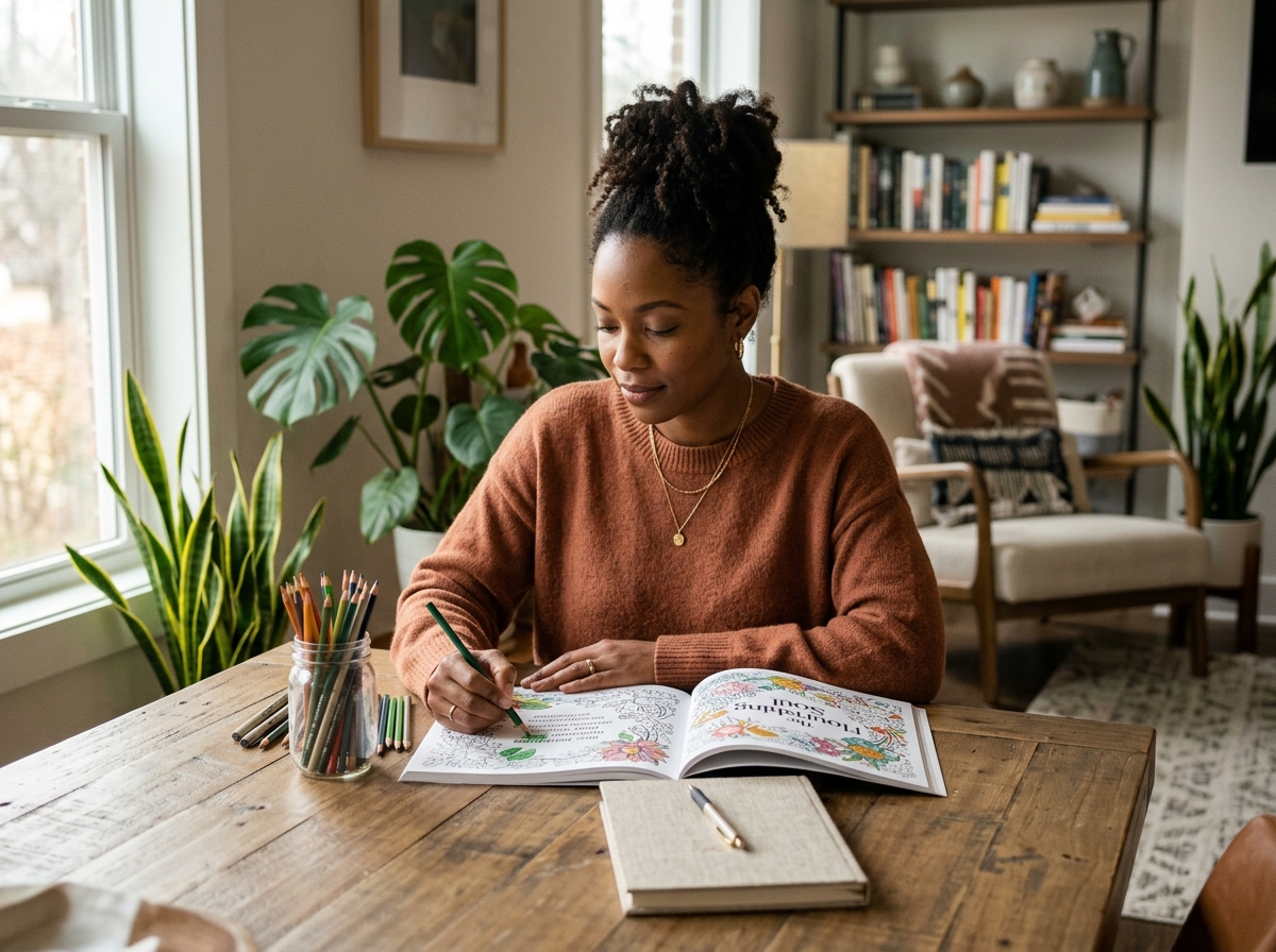 Spiritual Growth Coloring Book for Black Women: Who It Is For and How to Use It