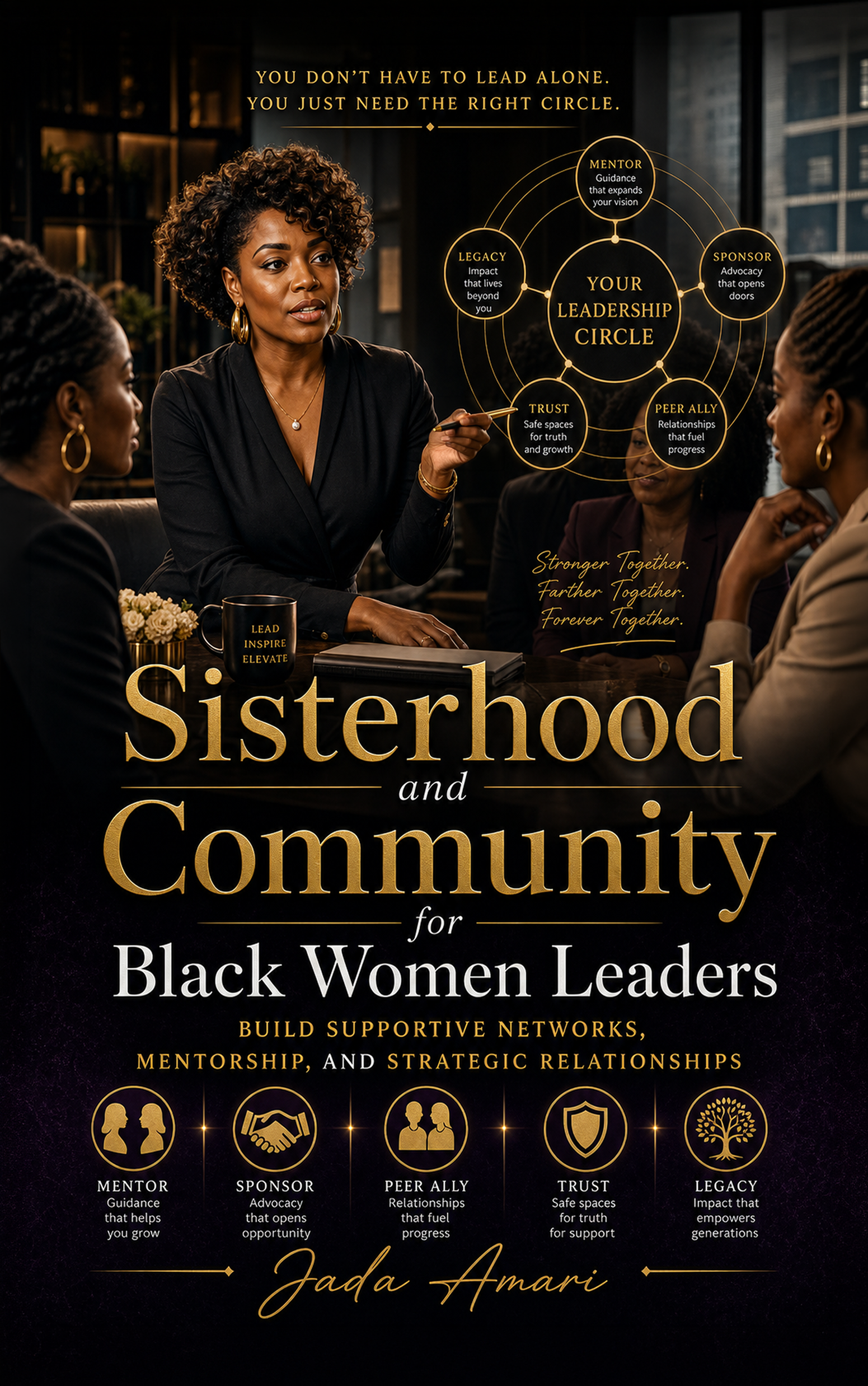 Sisterhood and Community for Black Women Leaders book cover