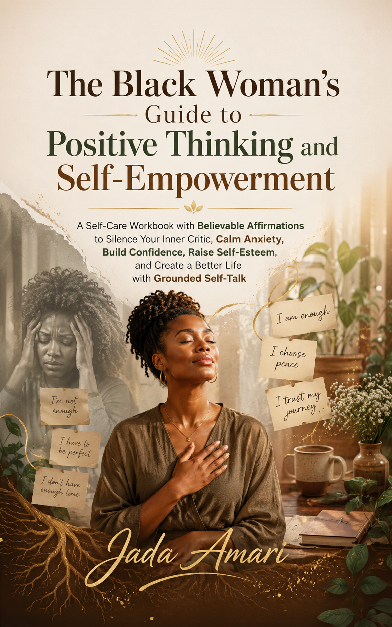 The Black Woman's Guide to Positive Thinking and Self-Empowerment book cover