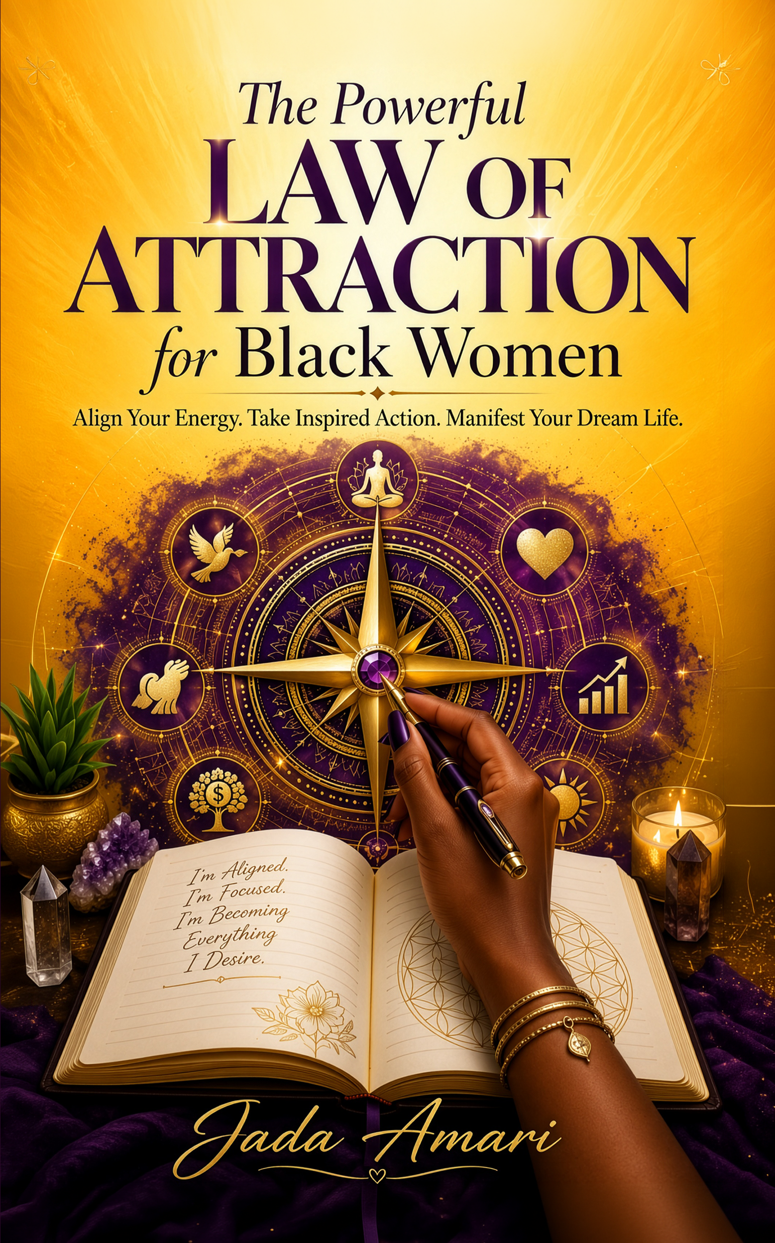 The Powerful Law of Attraction for Black Women book cover